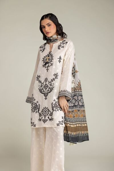 Embroidered | Broshia | Tailored 3 Piece | USD 80.00
