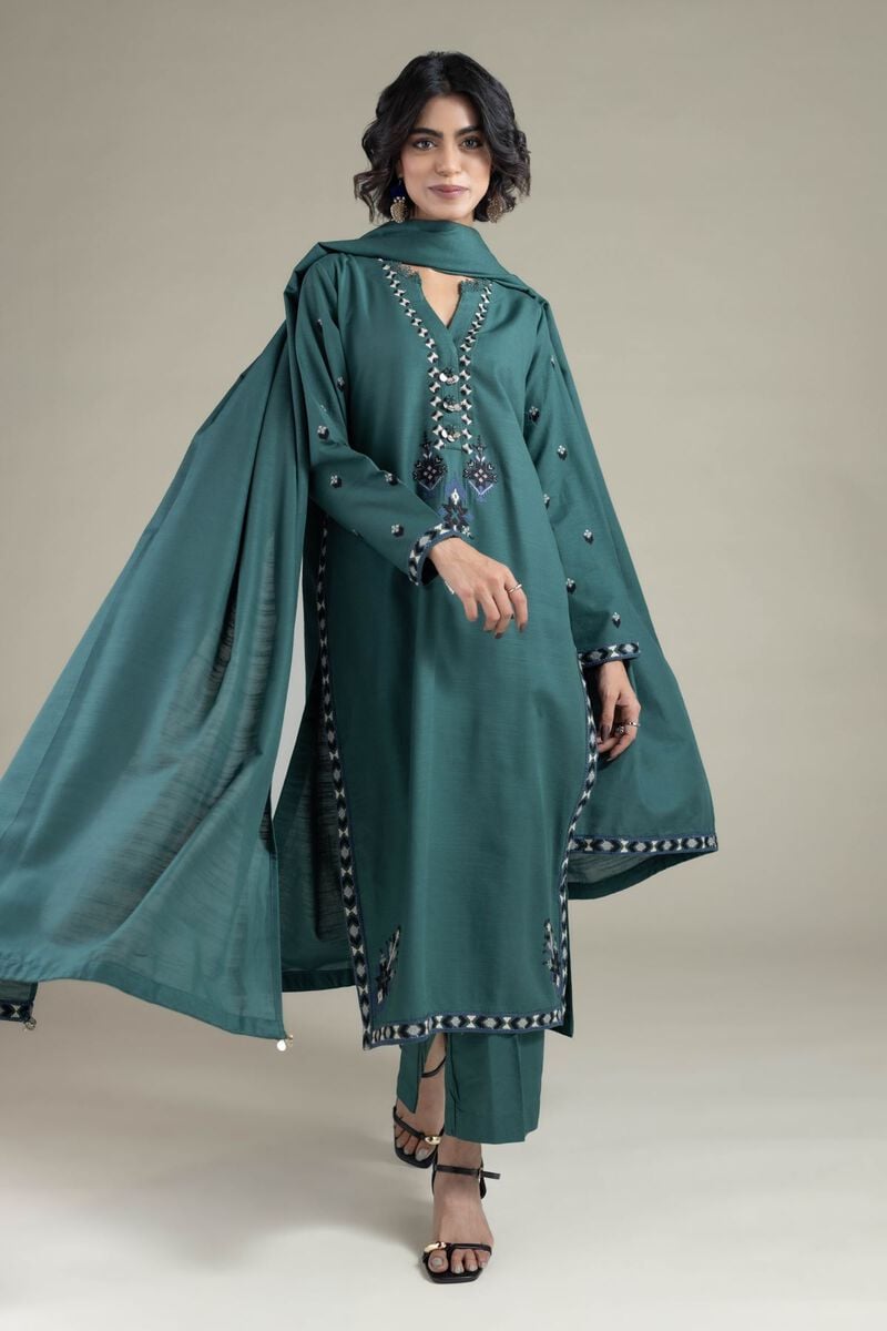 Embroidered | Textured Cotton | Dupatta | USD 20.00