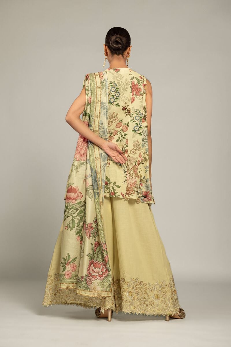 Raw Silk | 3-Piece Co-ord Set | USD 180.00