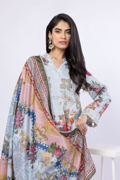 Printed | Tusser Silk | Dupatta | USD 28.00