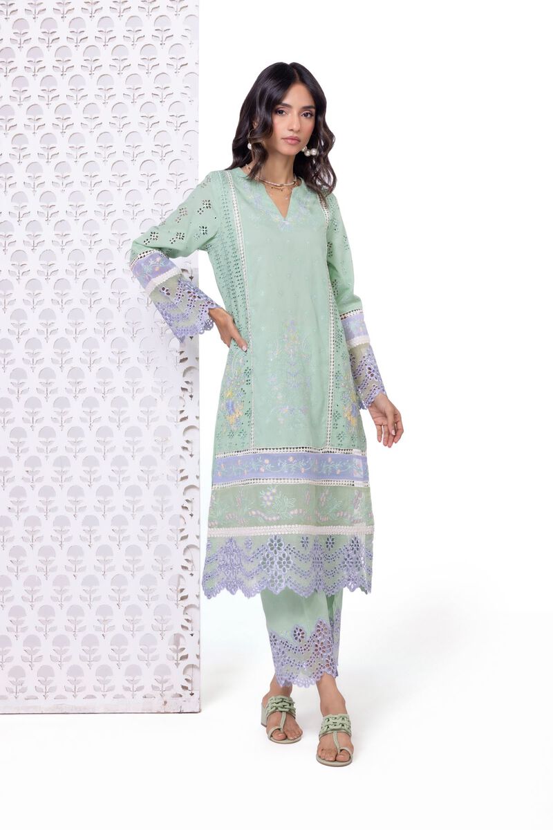 Embroidered | Cambric | Pants | USD 6.00
