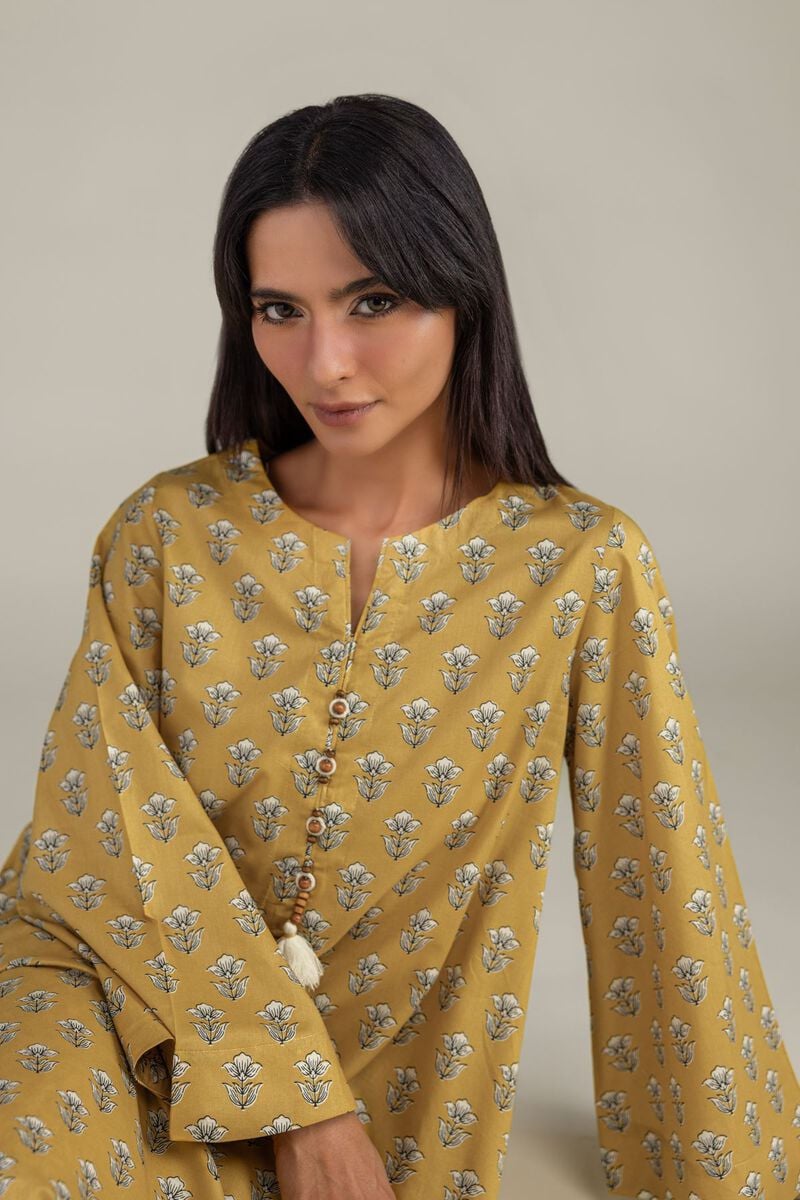 Printed | Cambric | Floral Flared Kurta | USD 35.00