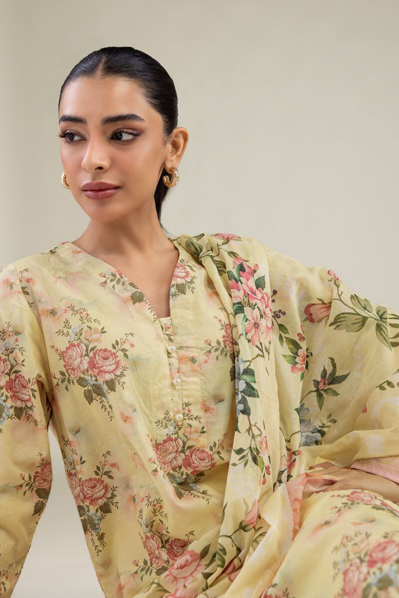 Printed | Lawn | Floral Lawn Dupatta | USD 30.00