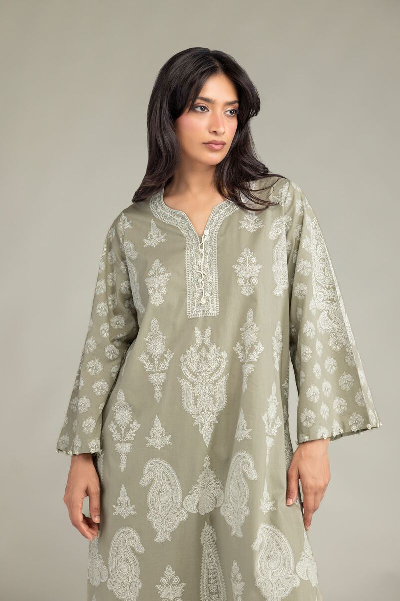 Cambric | Beige Cambric Kurta | USD 40.00