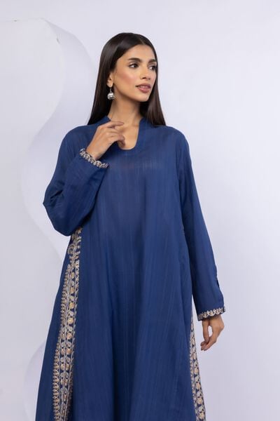Embroidered | Leno | Kurta | USD 35.00