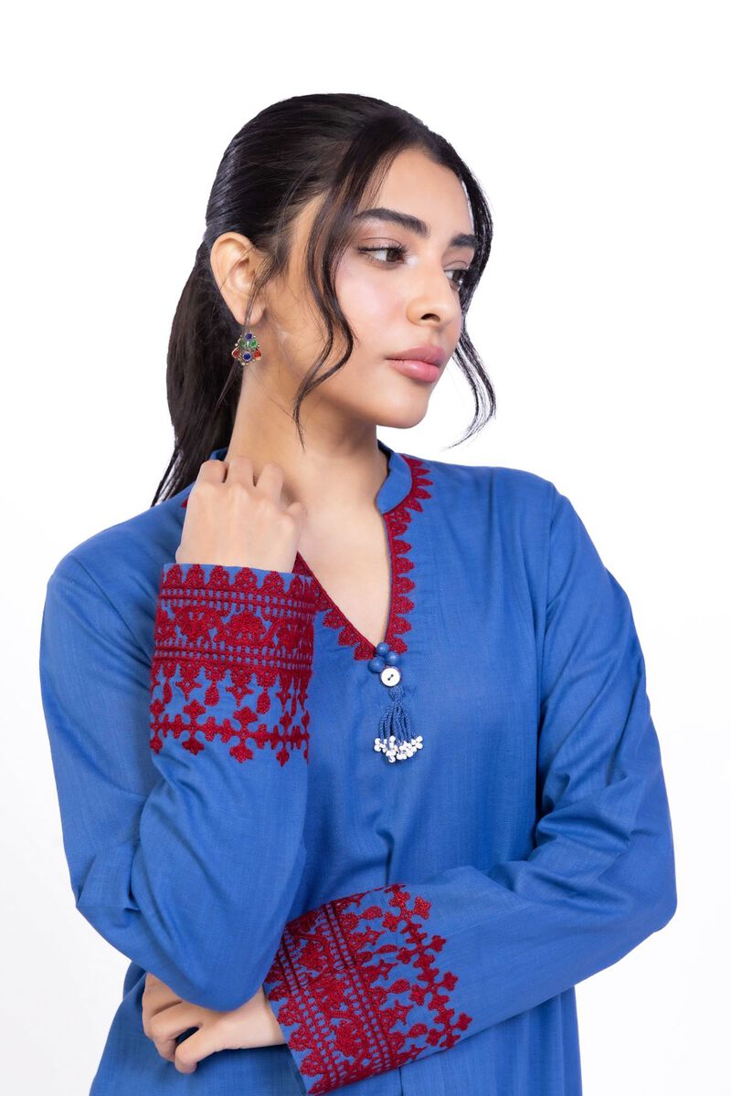 Embroidered | Heavy Textured Cotton | Kurta | USD 30.00