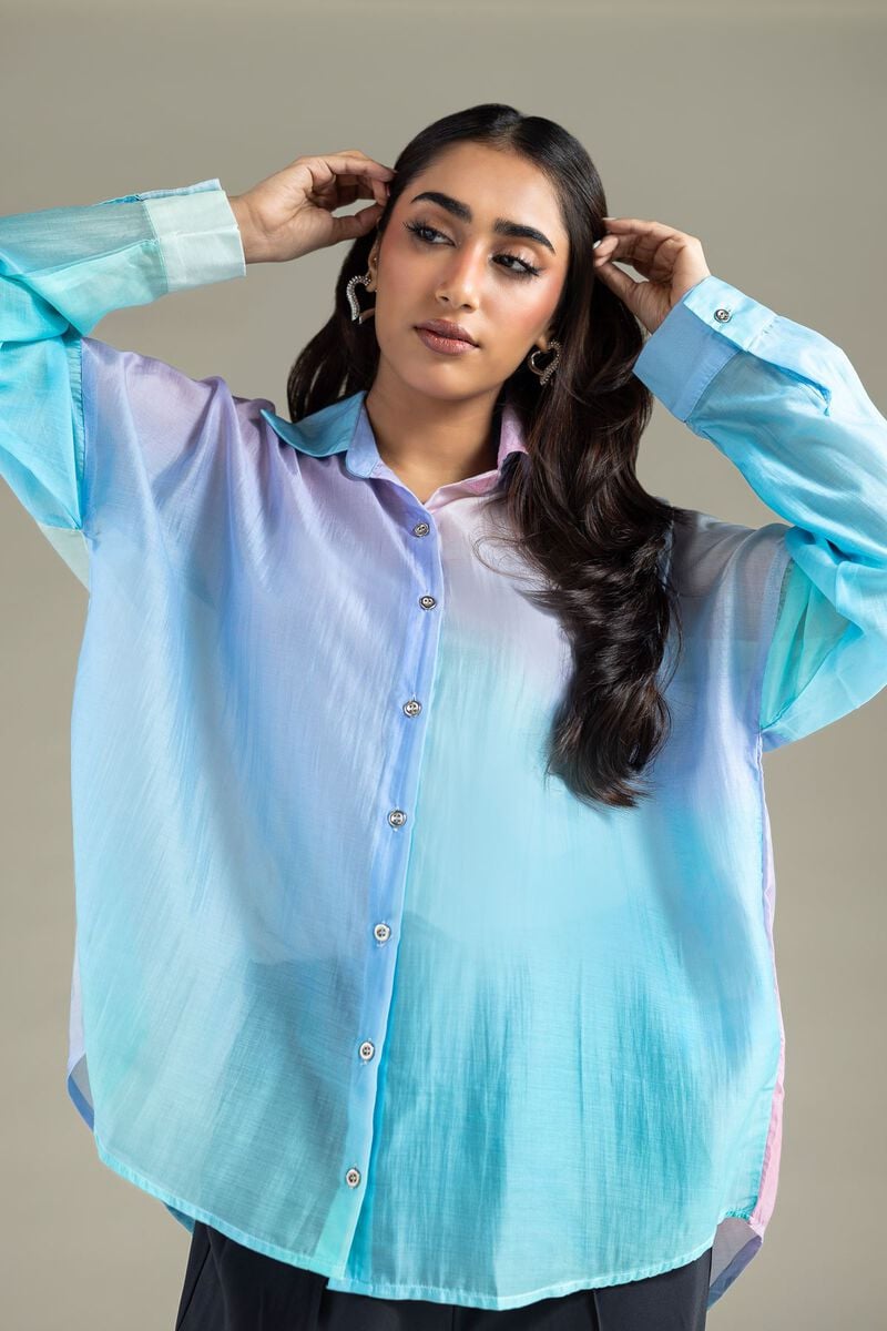 Printed | Raw Silk | Shirt | USD 17.50