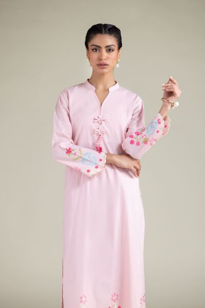 Embroidered | Textured Cotton | Kurta | USD 40.00