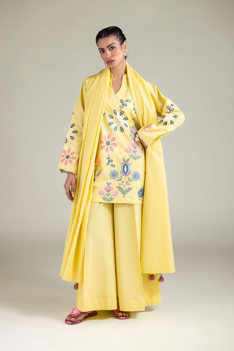 Embroidered | Textured Cotton | Dupatta | USD 25.00