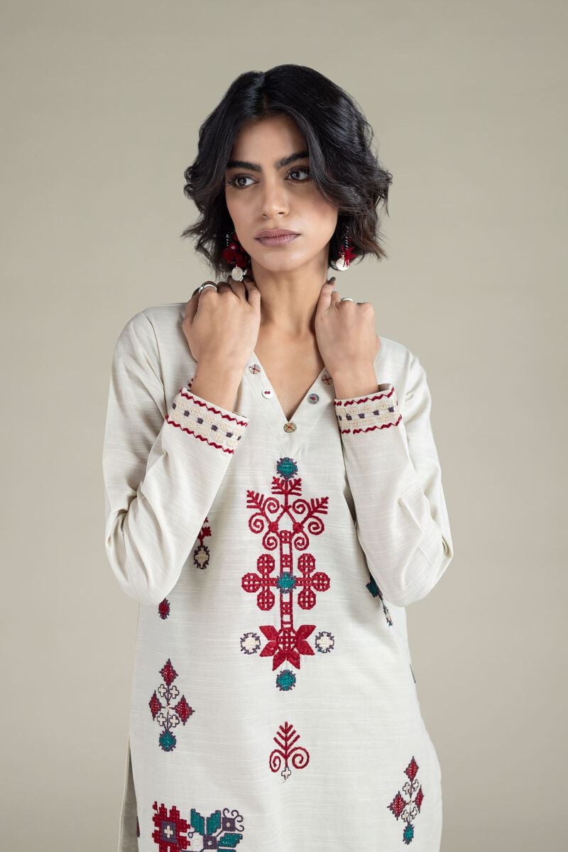 Embroidered | Khaddar | Kurta | USD 35.00