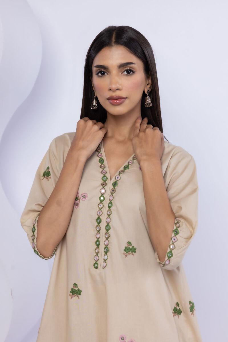 Embroidered | Cambric | Kurta | USD 17.50