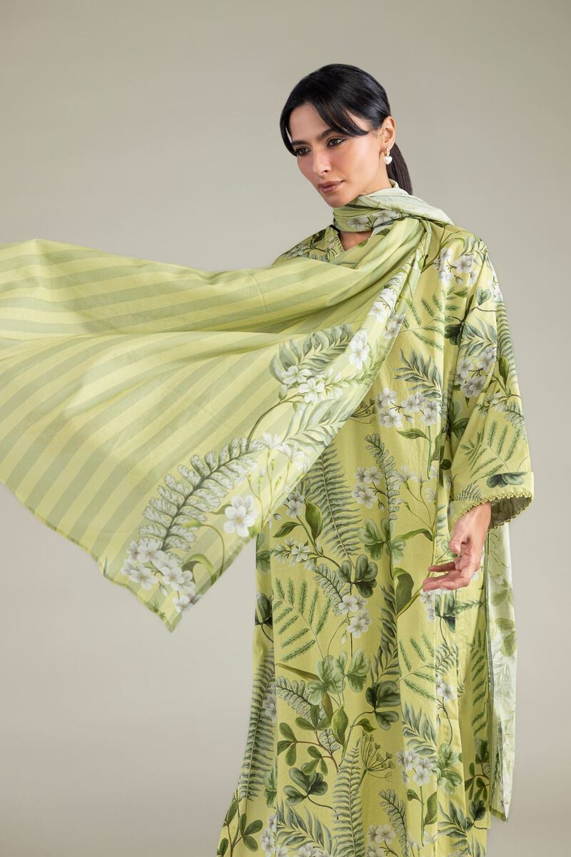 Printed | Lawn | Floral Lawn Dupatta | USD 30.00
