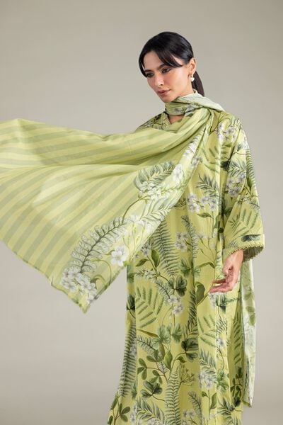 Printed | Lawn | Floral Lawn Dupatta | USD 30.00
