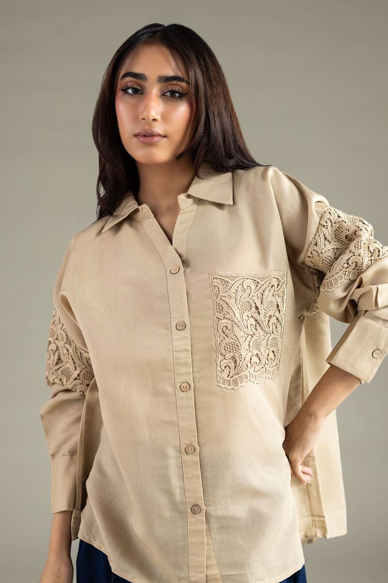 Embroidered | Mesuri | Shirt | USD 17.50