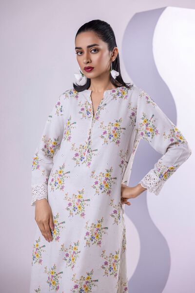 Embroidered | Russian Raw Silk | Kurta | USD 60.00