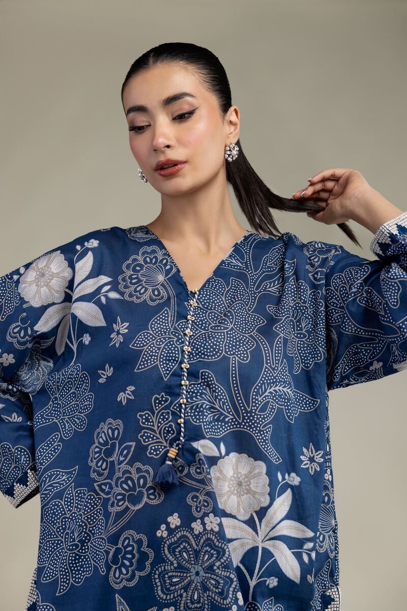 Embroidered | Cambric | Tailored 2-Piece Set | USD 35.00