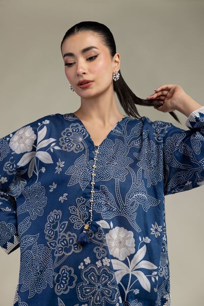 Embroidered | Cambric | Tailored 2-Piece Set | USD 35.00