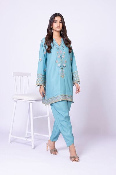 Dyed | Raw Silk | Pants | USD 25.00