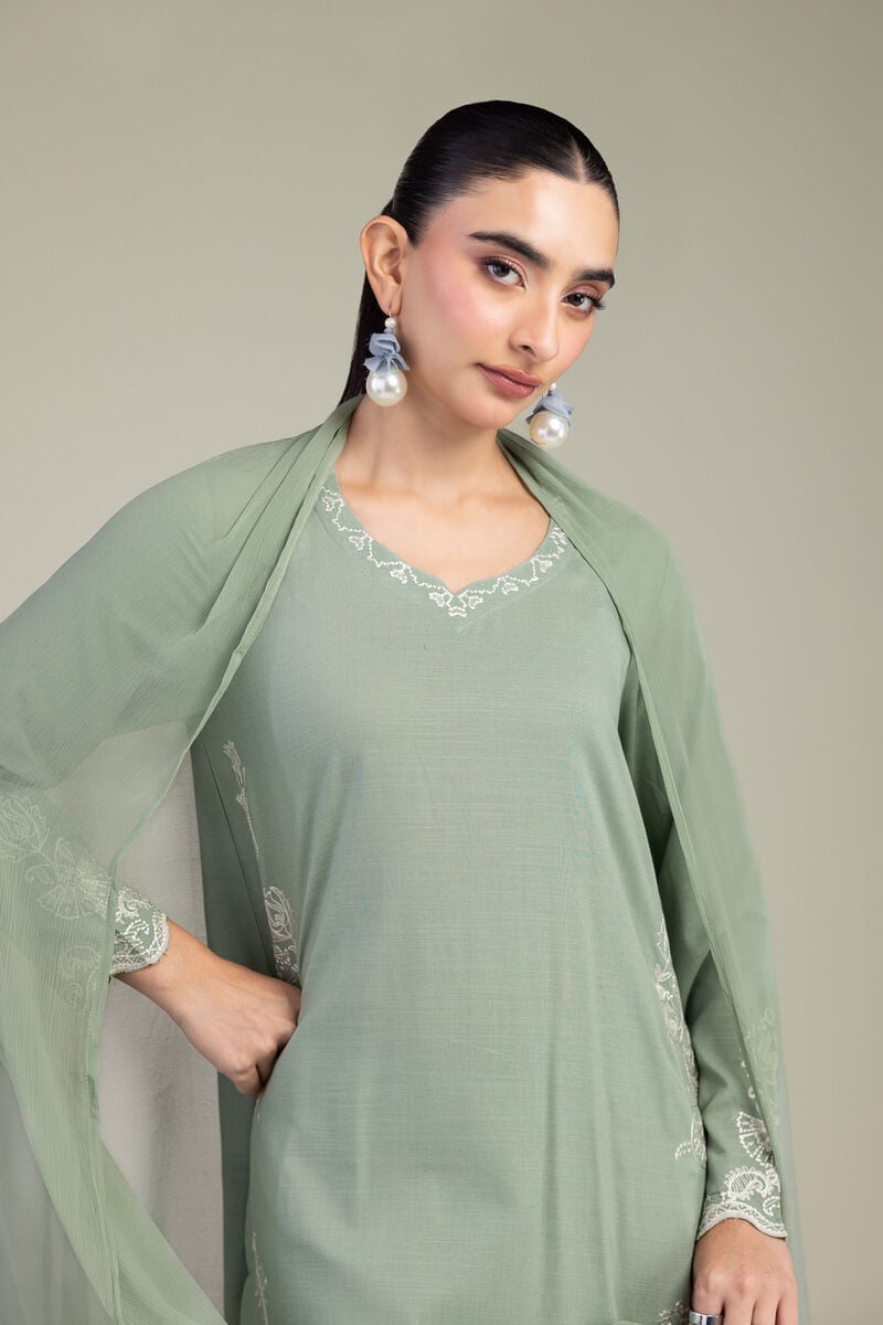 Embroidered | Chiffon | Chiffon Embroidered Dupatta | USD 40.00
