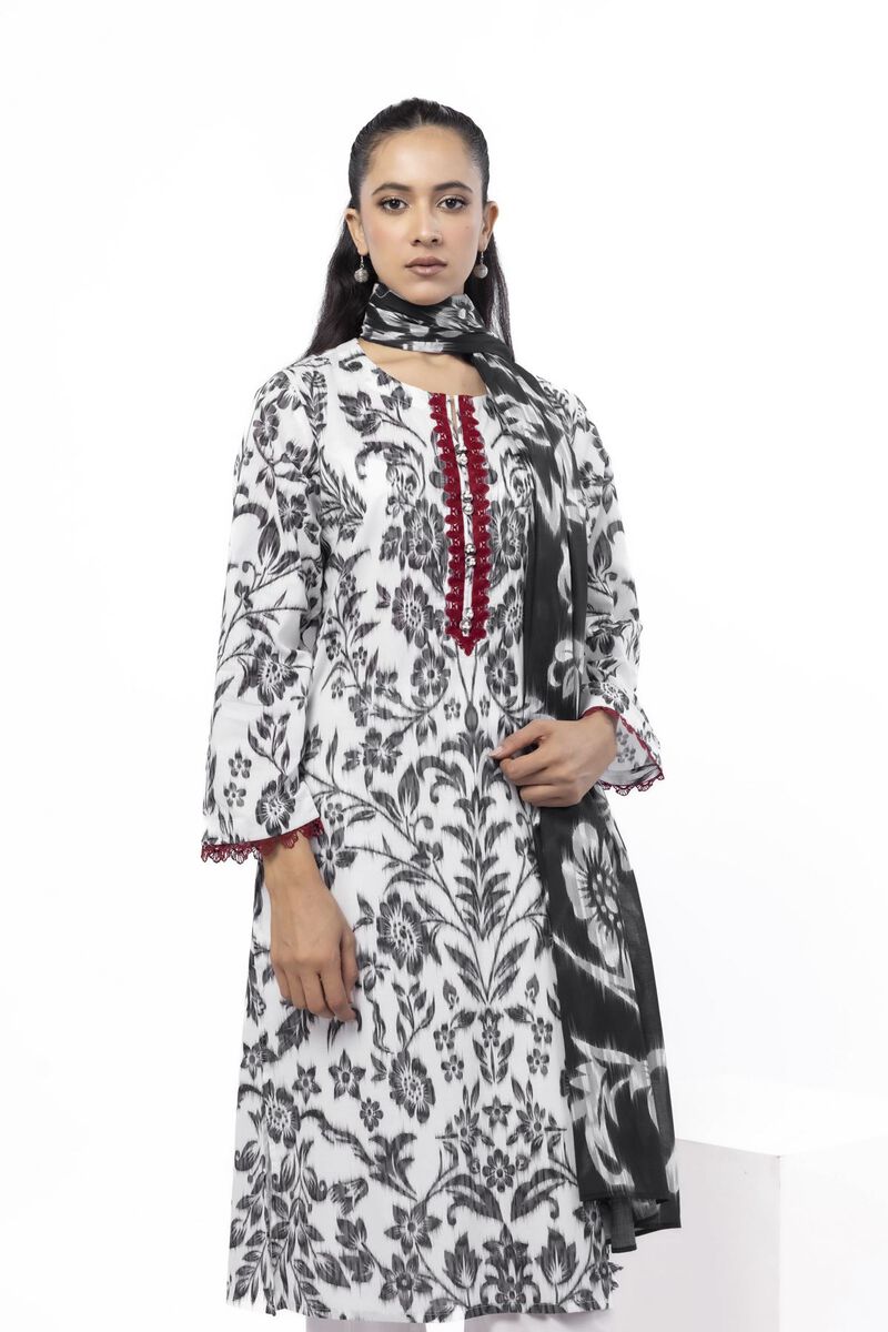 Embroidered | Cambric | Tailored 3 Piece | USD 22.50