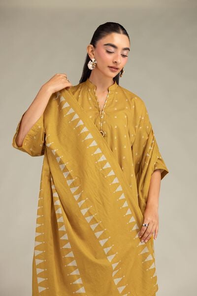 Printed | Lawn | Mustard Lawn Dupatta | USD 30.00