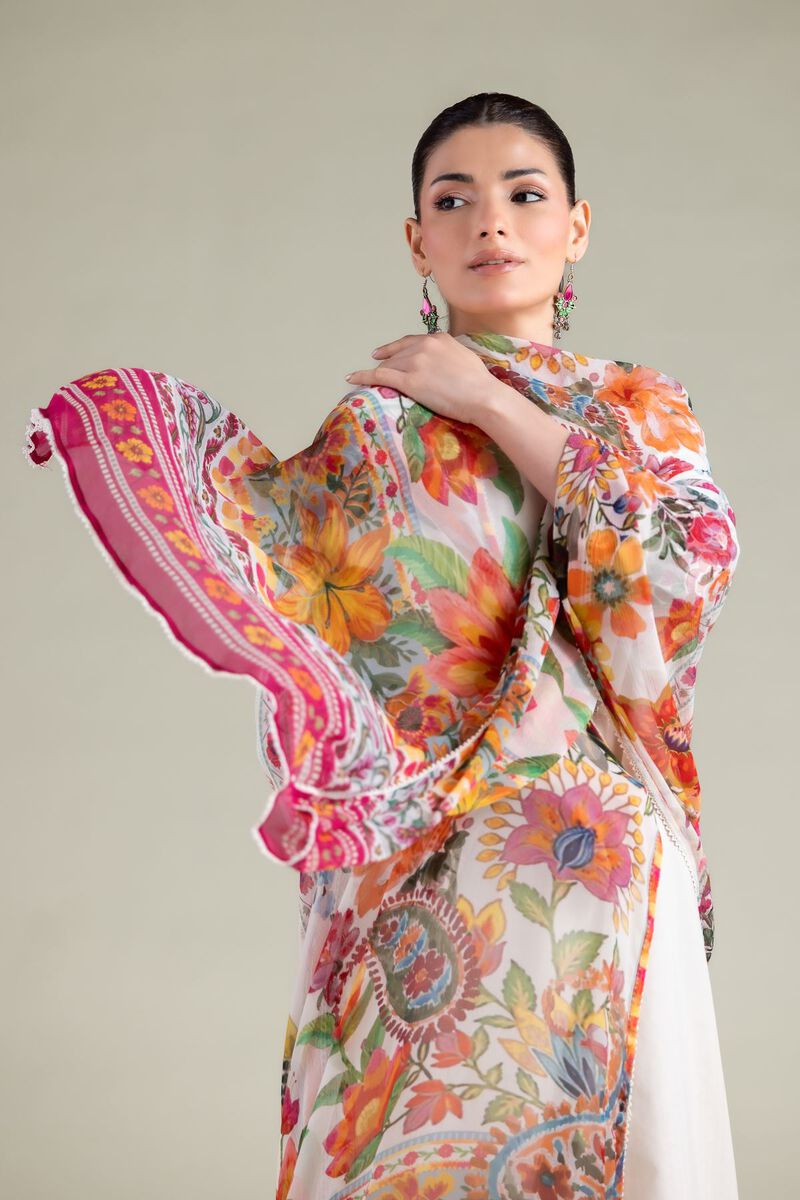 Embroidered | Chiffon | Dupatta | USD 30.00