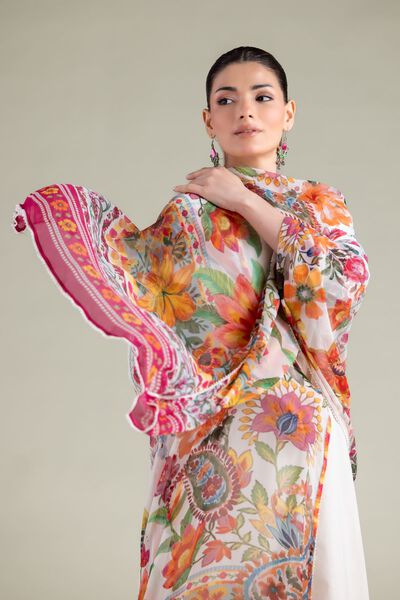 Embroidered | Chiffon | Dupatta | USD 30.00