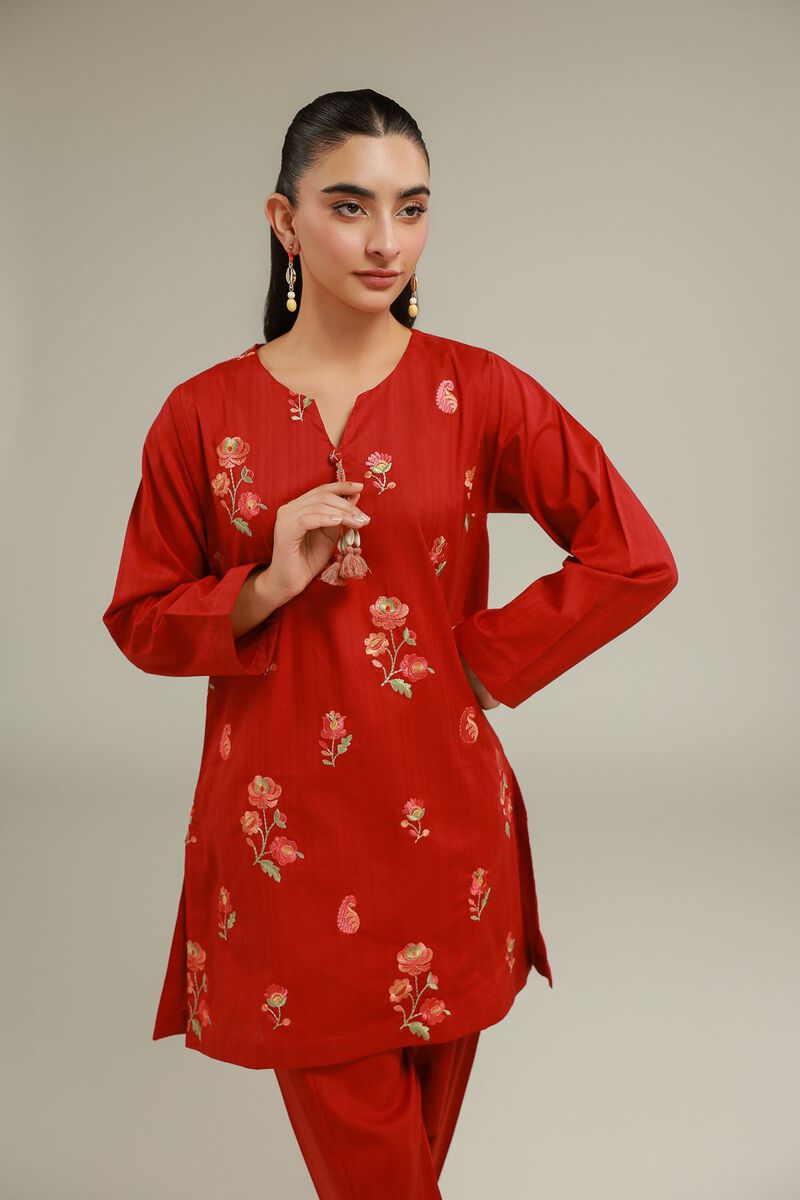 Embroidered | Cotton Dobby | Kurta | USD 35.00