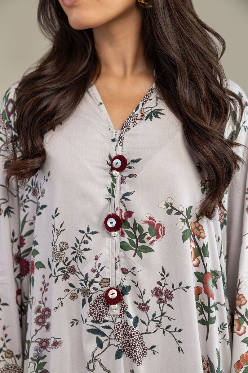 Printed | Viscose | Long Printed Kurta | USD 35.00