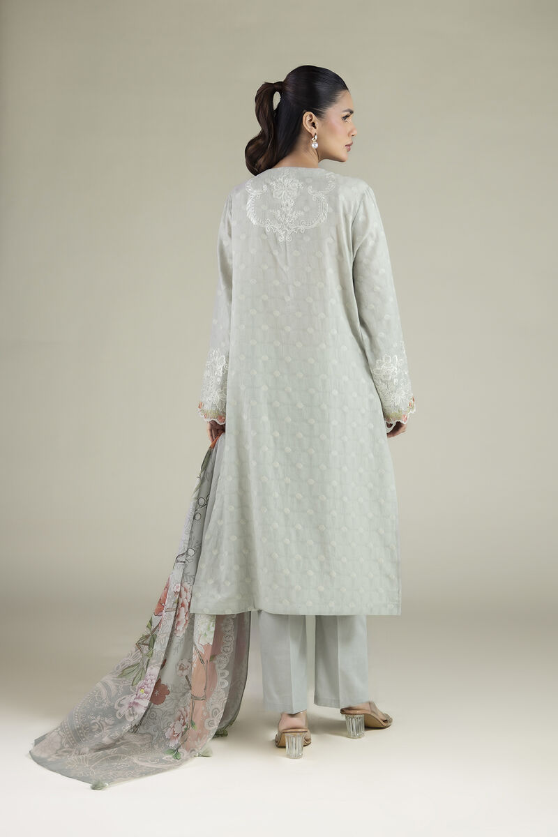 Embroidered | Broshia | Tailored 3-Piece Broshia | USD 80.00