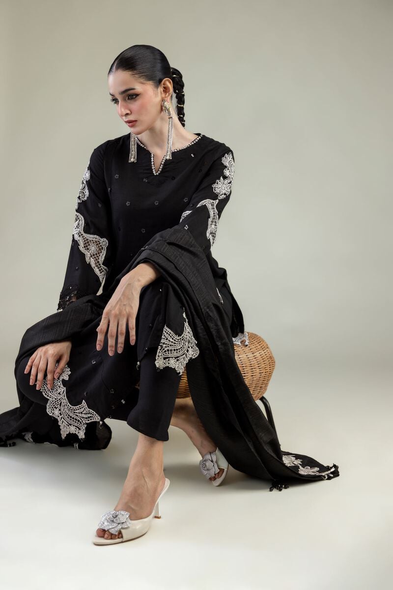 Raw Silk | 3-Piece Co-ord Set | USD 155.00