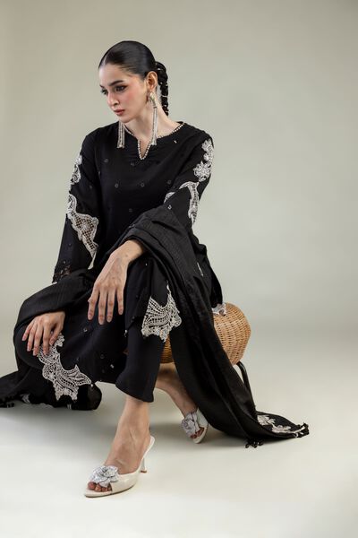 Raw Silk | 3-Piece Co-ord Set | USD 155.00