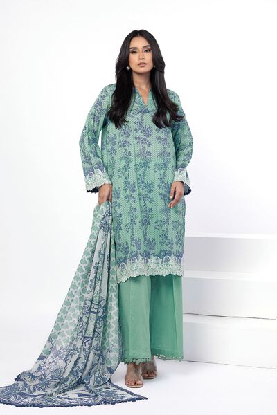 Embroidered | Lawn | Tailored 3 Piece | USD 27.50