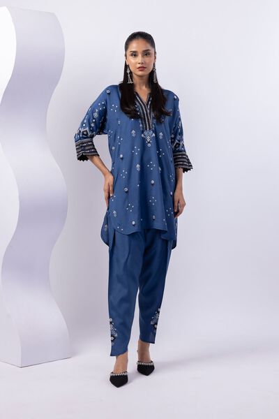 Dyed | Thai Silk | Kurta | USD 45.00