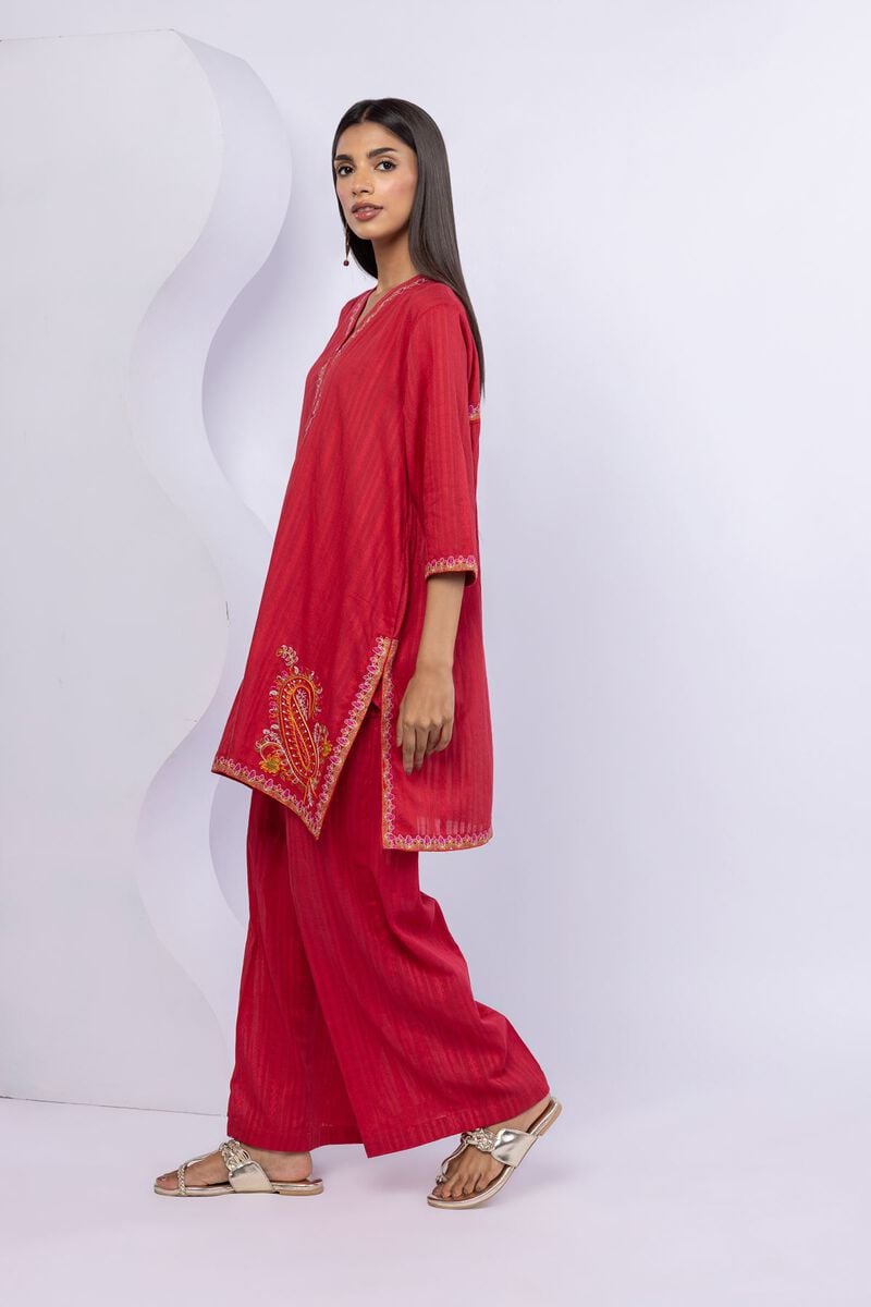 Embroidered | Leno | Kurta | USD 17.50