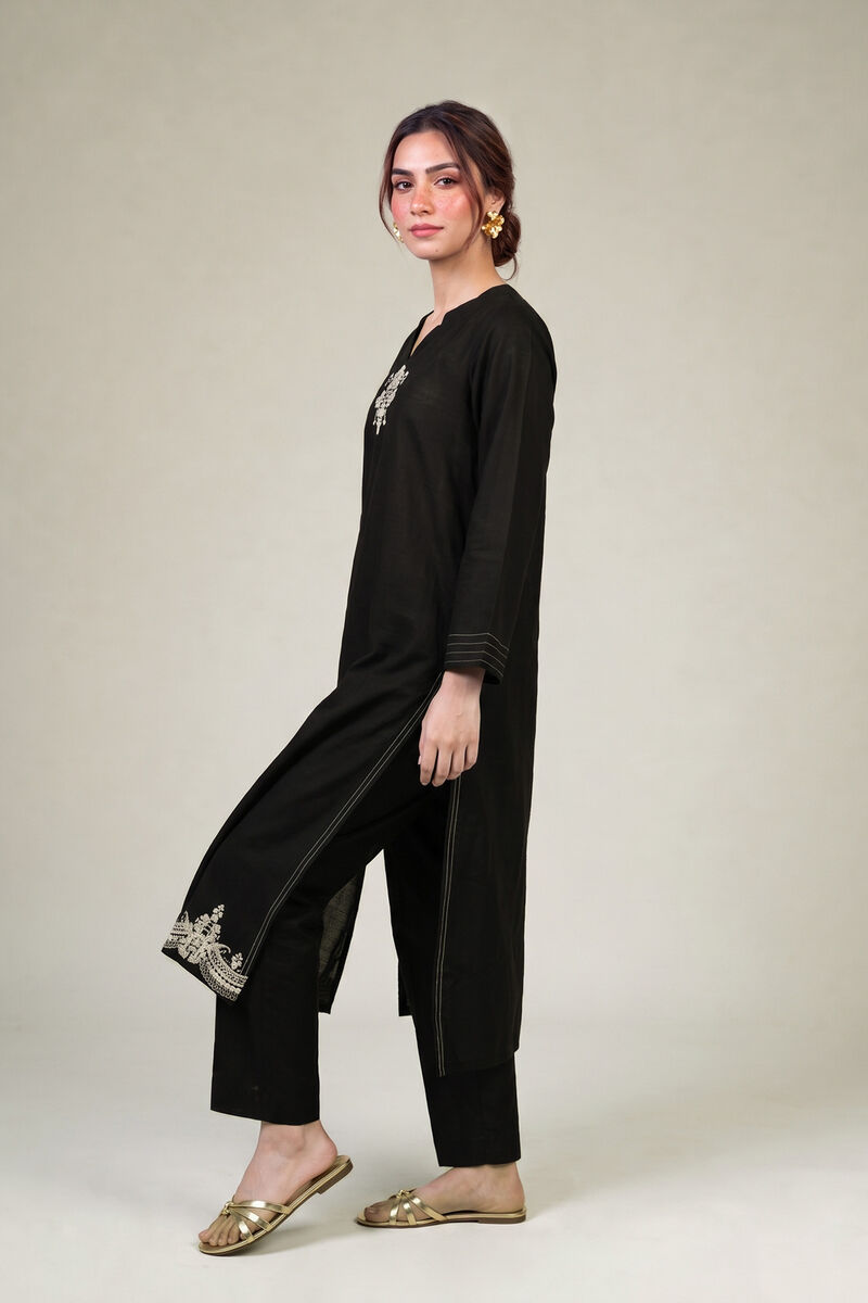 Embroidered | Light Khaddar | Fabrics 2 Piece | Top and Bottom | null