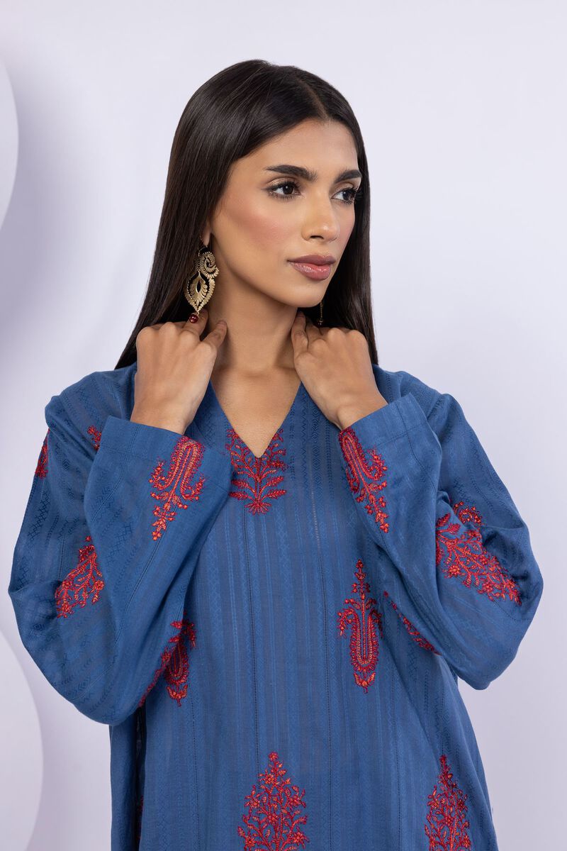 Embroidered | Leno | Kurta | USD 17.50