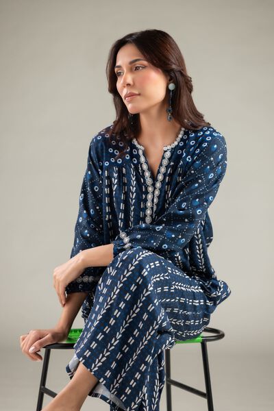 Embroidered | Viscose Crepe | Tunic | USD 40.00