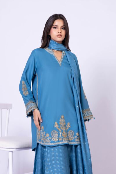 Embroidered | Viscose Oak Silk | Kurta | USD 50.00