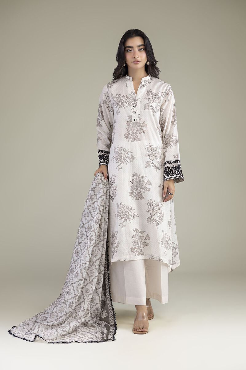 Embroidered | Cambric | Cambric Tailored 3-piece | USD 70.00