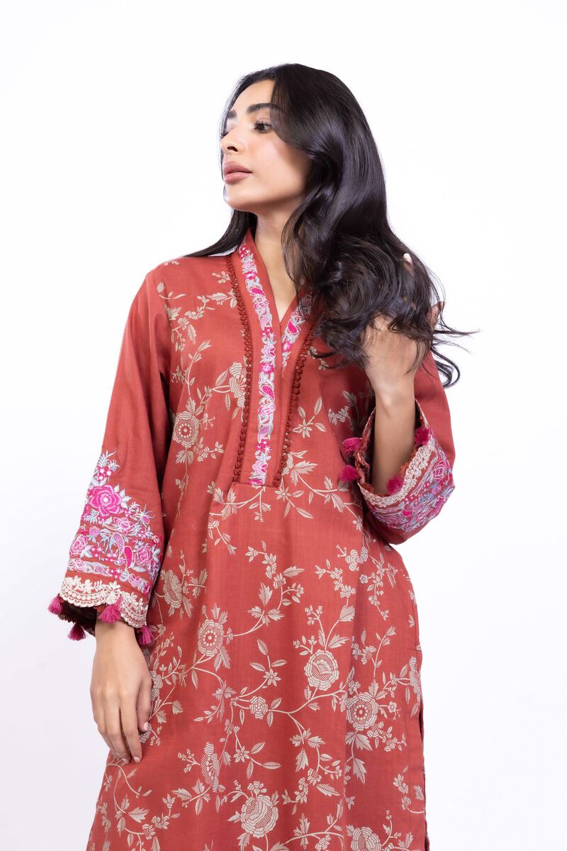 Embroidered | Heavy Textured Cotton | Kurta | USD 35.00