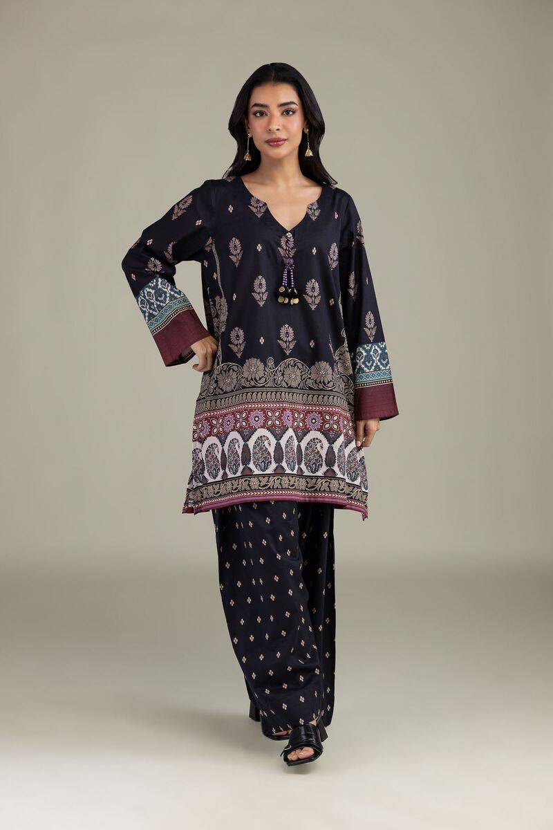 Printed | Cambric | Cambric Tailored 2-Piece | USD 45.00