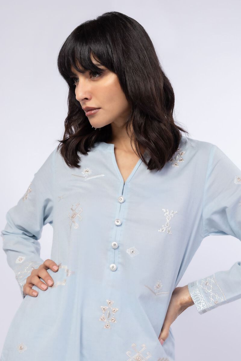 Embroidered | Cotton Dobby | Kurta | USD 20.00