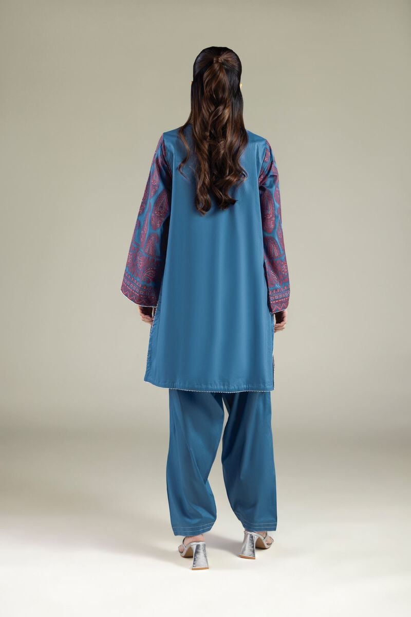 Dyed | Jacquard | Paisley Tailored Set | USD 45.00