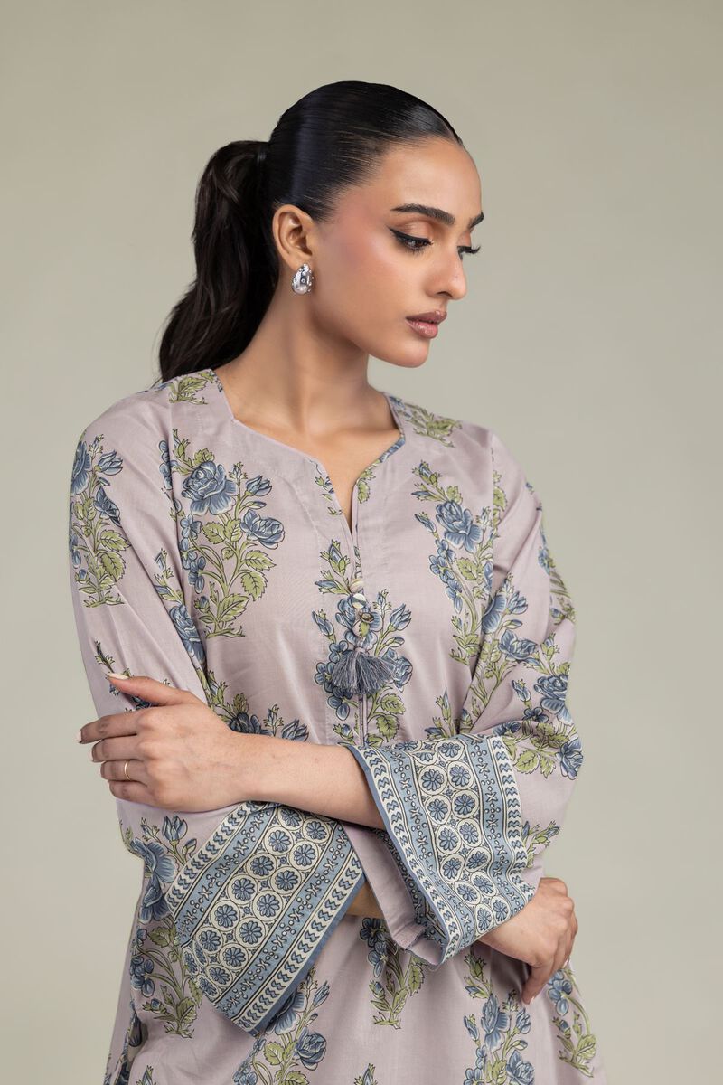 Printed | Cambric | Floral Longline Kurta | USD 35.00