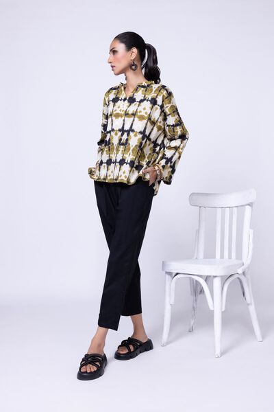 Dyed | Ripple Crinkle | Trousers | USD 6.00