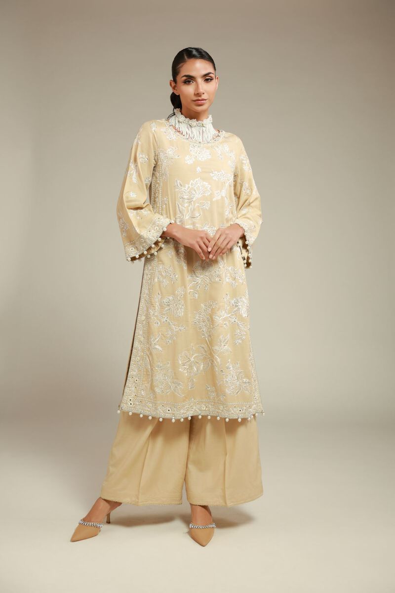 Embroidered | Raw Silk | Kurta | USD 70.00