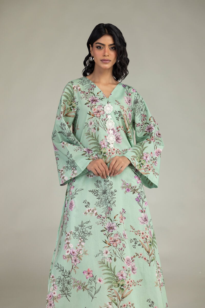 Embroidered | Cambric | Floral Cambric Kurta | USD 30.00