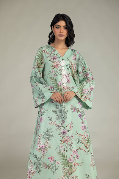 Embroidered | Cambric | Floral Cambric Kurta | USD 30.00