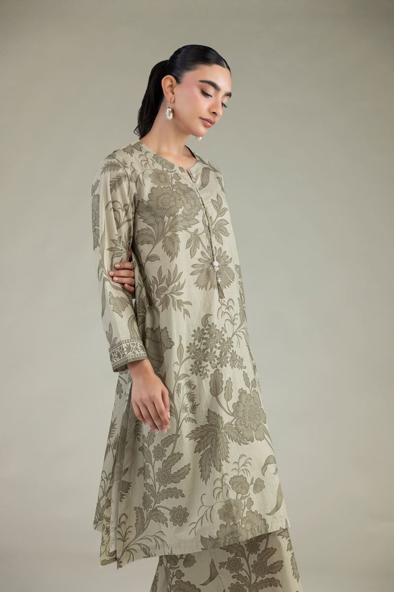 Printed | Cambric | Floral Cambric Kurta | USD 35.00